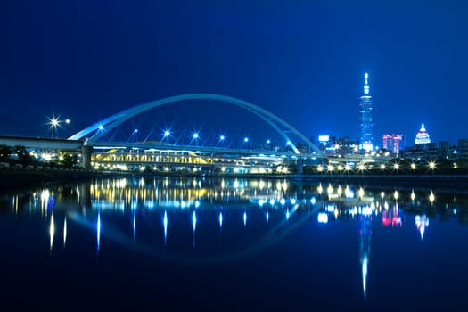 Night scene of city view for adv or others purpose use