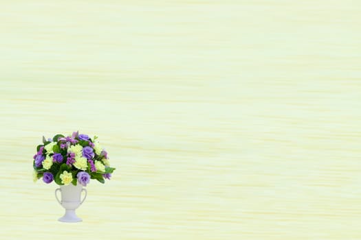 Eustoma flowers with nice background color