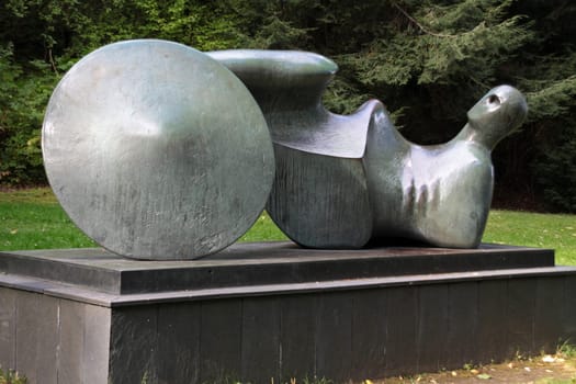 The Goslar Warrior by Henry Moore in Goslar