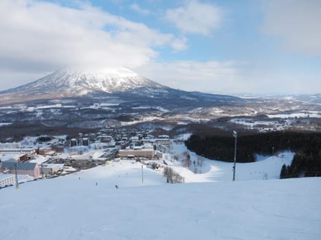 Ski runs in Hokkaido, Japan (Hirafu, Niseko and Mount Yotei)