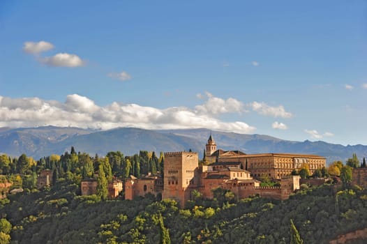 Granada Landscape at the Alhambra