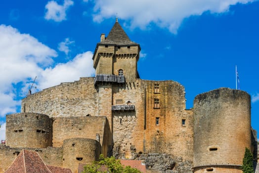 castle of castelnaud la chapelle dordogne perigord France
