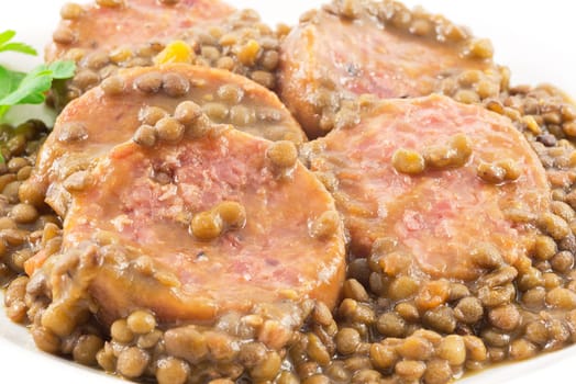meat and legumes