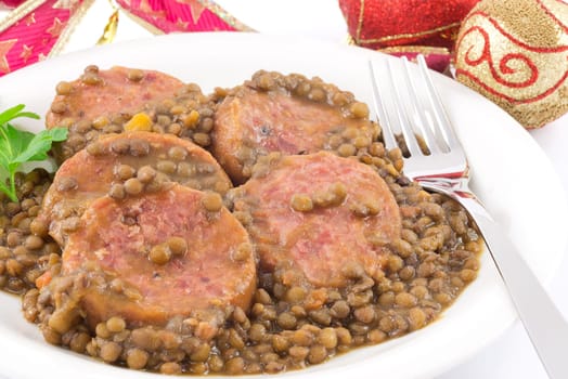 meat and legumes