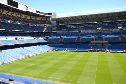 Santiago Bernabeu Stadium of Real Madrid
