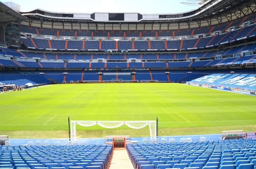 Santiago Bernabeu Stadium of Real Madrid