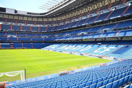 Santiago Bernabeu Stadium of Real Madrid