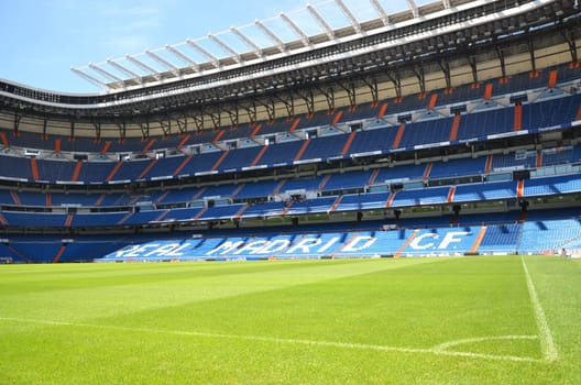 Santiago Bernabeu Stadium of Real Madrid