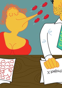 flirting in the office, workplace romance