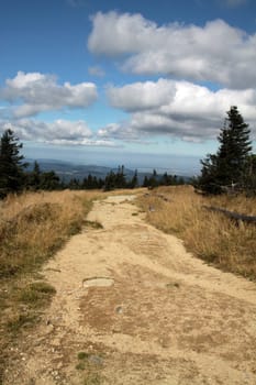 On the summit of the Brocken (Upper Harz)