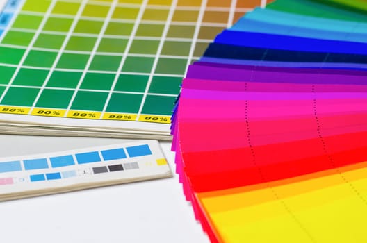 Colour value book and colour fan