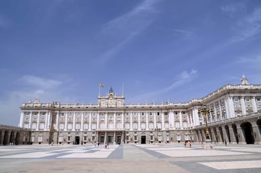 Royal Palace in Madrid, Spain