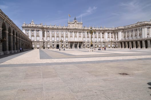 Royal Palace in Madrid, Spain