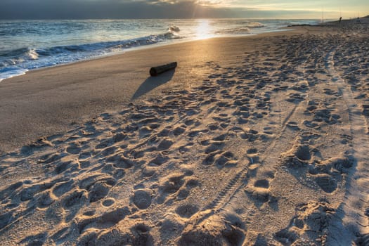 Sunrise at Beach in Florida.