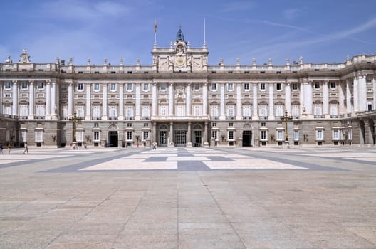 Royal Palace in Madrid, Spain