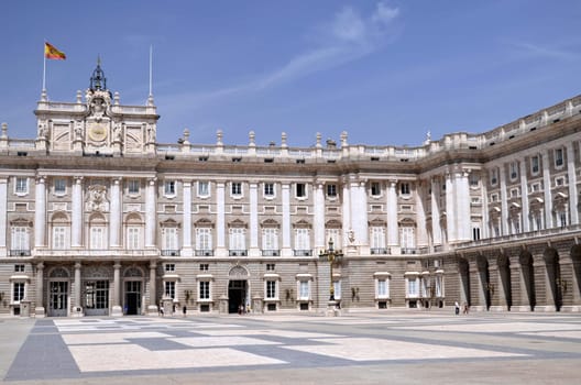 Royal Palace in Madrid, Spain