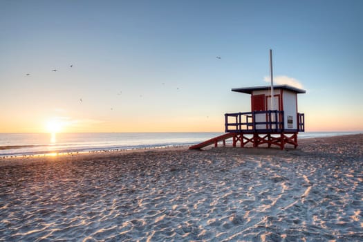 Sunrise at Beach in Florida.