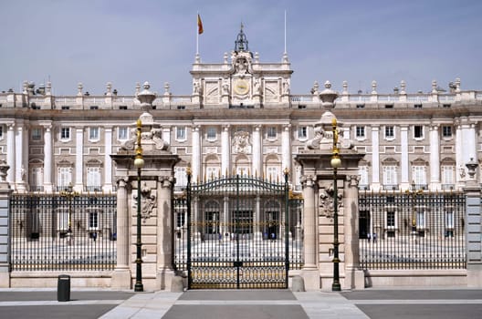 Royal Palace in Madrid, Spain