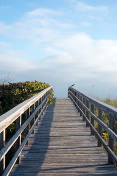 Sunrise at Beach in Florida.
