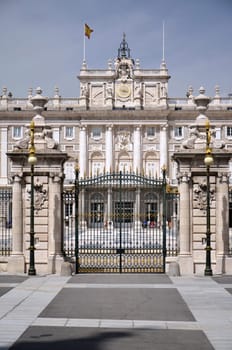 Royal Palace in Madrid, Spain