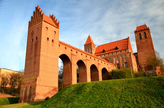 Kwidzyn cathedral in Pomerania region, Poland