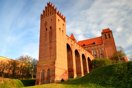 Kwidzyn cathedral in Pomerania region, Poland