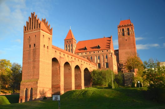 Kwidzyn cathedral in Pomerania region, Poland