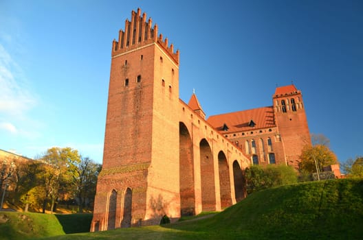 Kwidzyn cathedral in Pomerania region, Poland