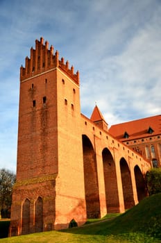 Kwidzyn cathedral in Pomerania region, Poland