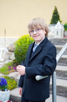 elegant boy
