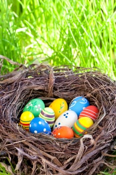 colorful Easter eggs