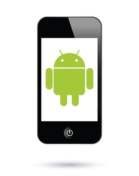 To illustrate Android as an operating system on smartphones.