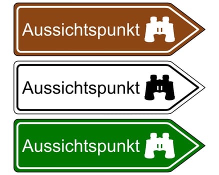 Signpost viewpoint