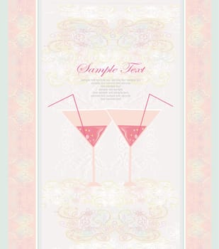 Invitation To Birthday Cocktail Party