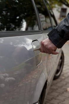 Vandalism of the car