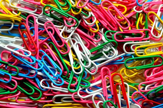 trombones of office of all the colors for the location of the documents