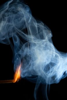 Fire and smoke
