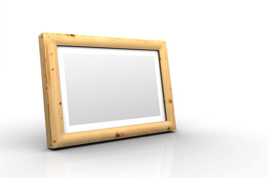 3D Wooden Picture Frame - Spruce Branch