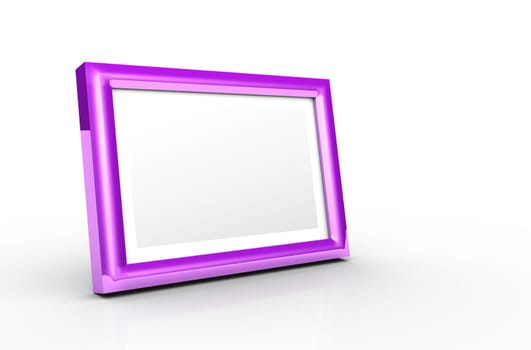 Aluminium Picture Frame Purple