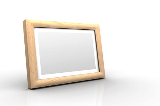 3D Wooden Picture Frame - Birch Peeled