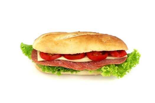Salami Cheese Baguette