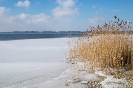 Winter over Chiemsee