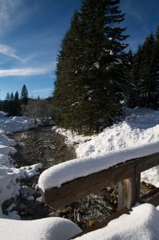 Mountain foot