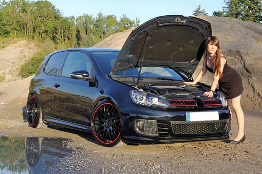 The car breakdown