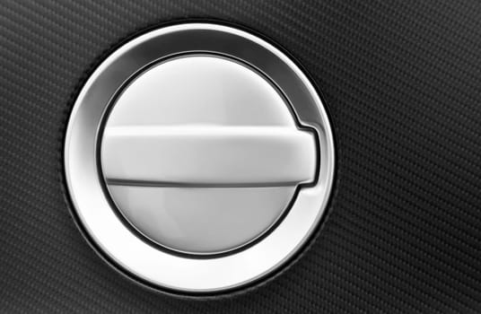 Fuel cap and carbon fibre bodywork