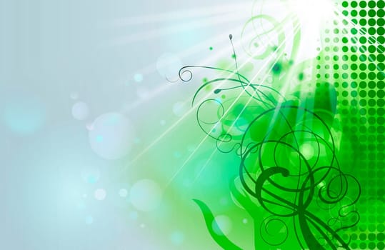 Abstract Nature Concept Graphic