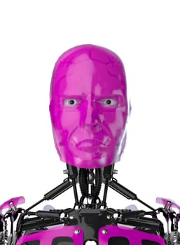 Cyborg Face - Pink