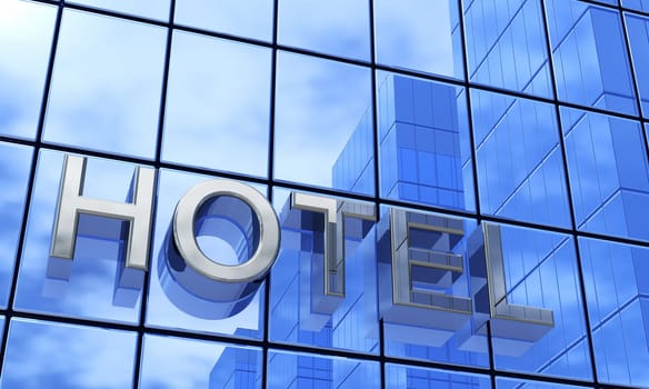 Blue façade - Hotel 1