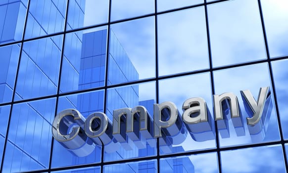 Blue façade - Company 1