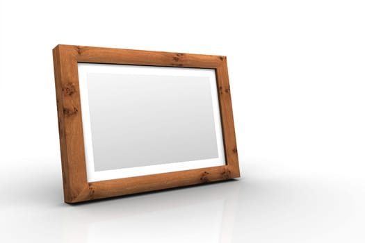3D Wooden Picture Frame - Oak Branch